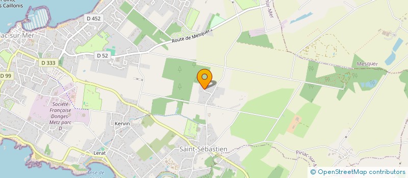 localisation de l'entreprise SCI VALERY  PIRIAC-SUR-MER