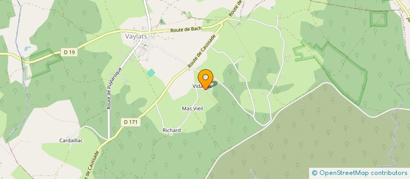 localisation de l'entreprise SCI VALERY LE MAS  VAYLATS