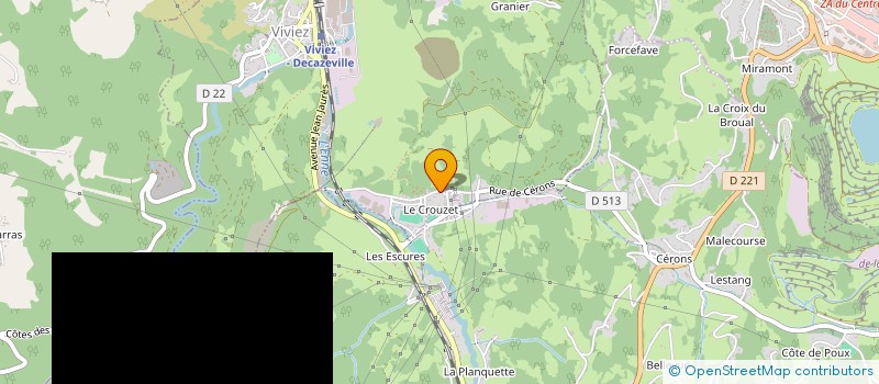 localisation de l'entreprise SCI VALERY ROBERT  VIVIEZ