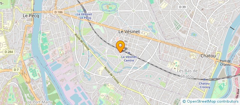 localisation de l'entreprise SCI VALESCO IMMO  LE VESINET