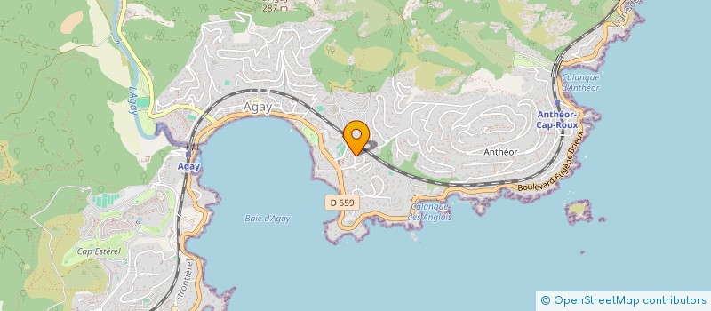 localisation de l'entreprise SCI VALESCURE INVESTISSEMENTS à SAINT RAPHAEL