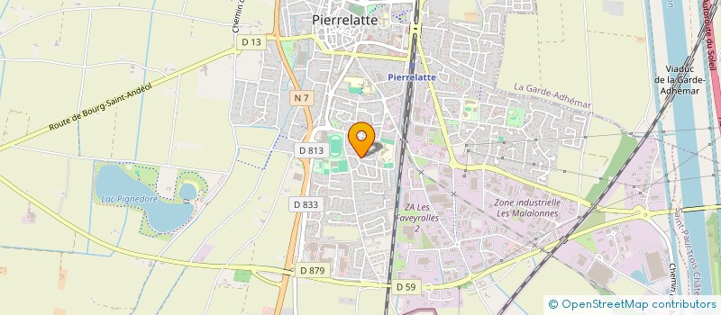 localisation de l'entreprise SCI VALEST à PIERRELATTE
