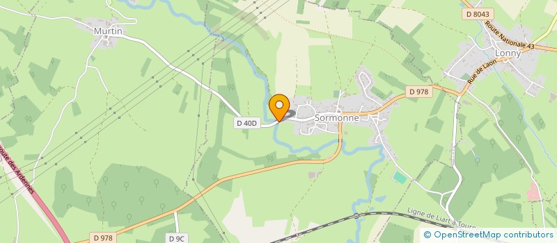 localisation de l'entreprise SCI VALET DE COEUR  SORMONNE