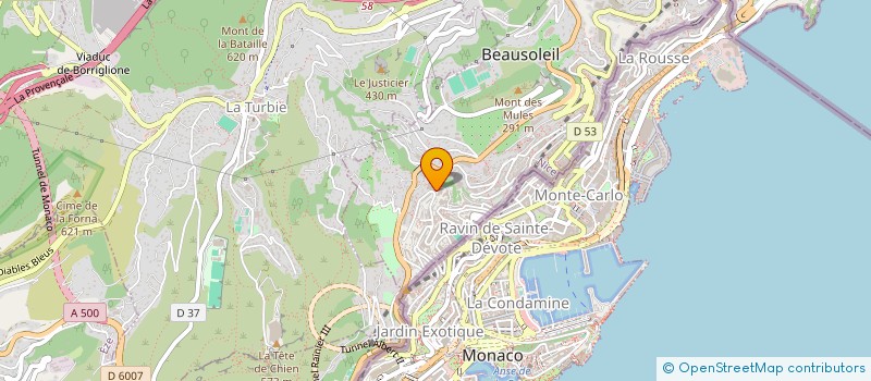 localisation de l'entreprise SCI VALETTA  BEAUSOLEIL