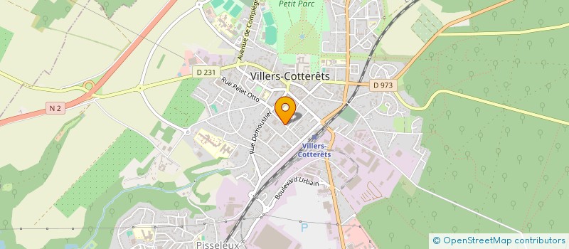 localisation de l'entreprise SCI VALETTE à VILLERS-COTTERETS