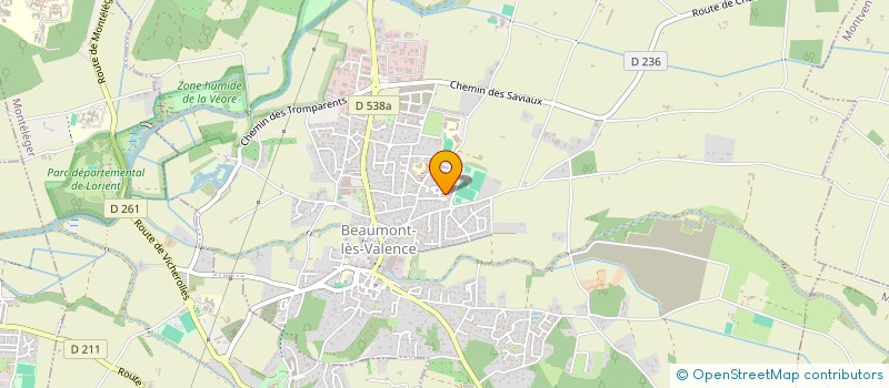 localisation de l'entreprise SCI VALEUR IMO à BEAUMONT-LES-VALENCE