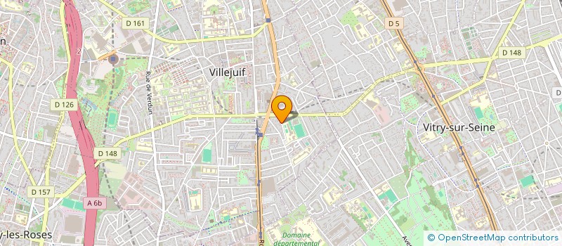 localisation de l'entreprise SCI VALEV à VILLEJUIF
