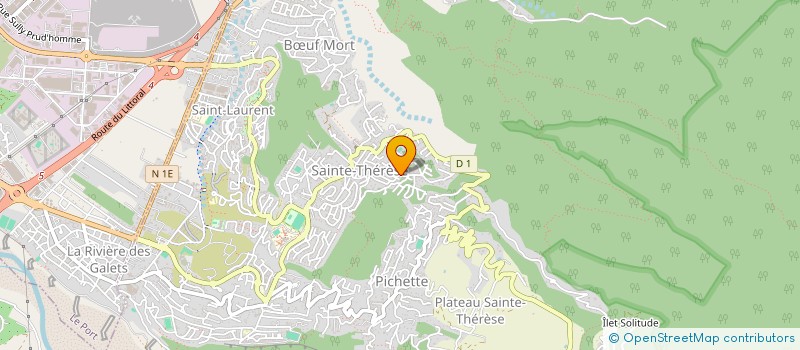 localisation de l'entreprise SCI VALEW à LA POSSESSION