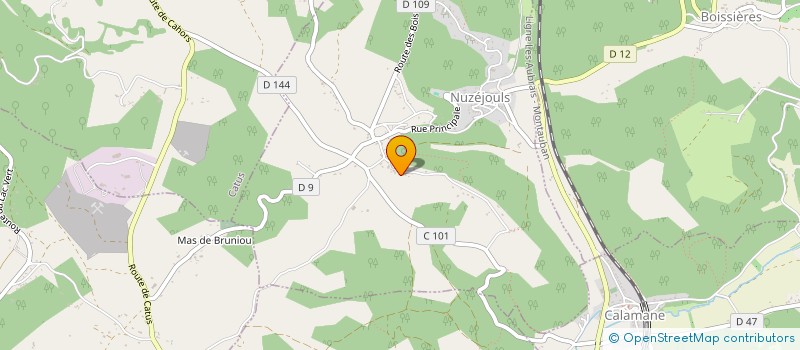 localisation de l'entreprise SCI VALEX  CRAYSSAC