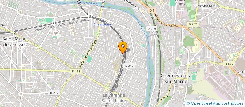 localisation de l'entreprise SCI VALEXSAN à SAINT-MAUR-DES-FOSSES