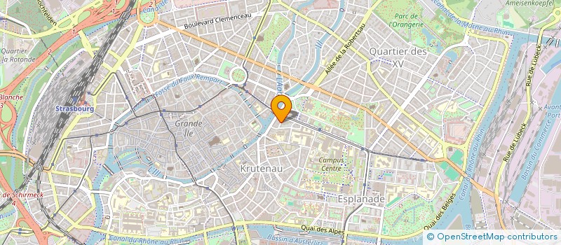 localisation de l'entreprise SCI VALFRAKA  STRASBOURG