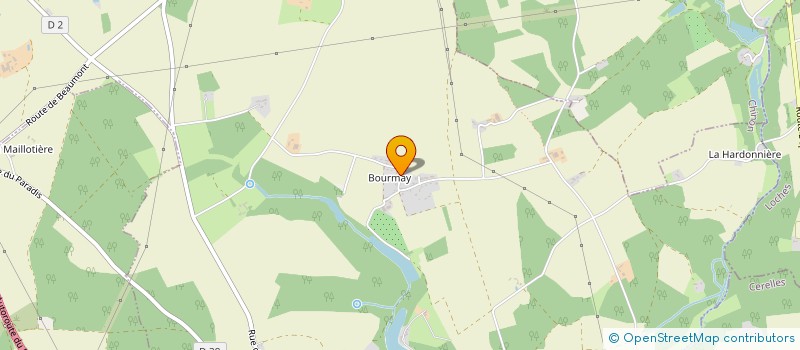 localisation de l'entreprise SCI VALGILLE  SEMBLANCAY