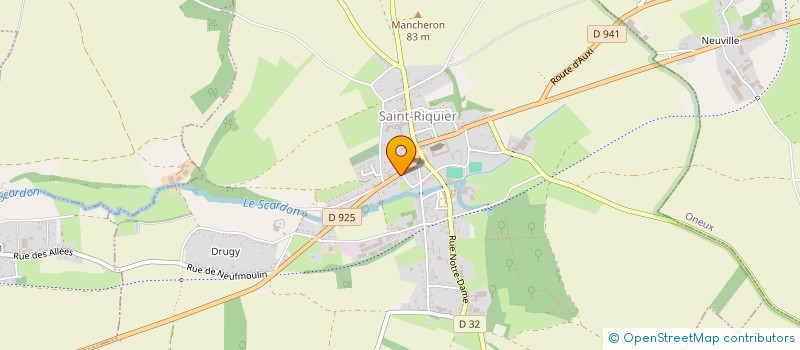 localisation de l'entreprise SCI VALGREG  SAINT-RIQUIER