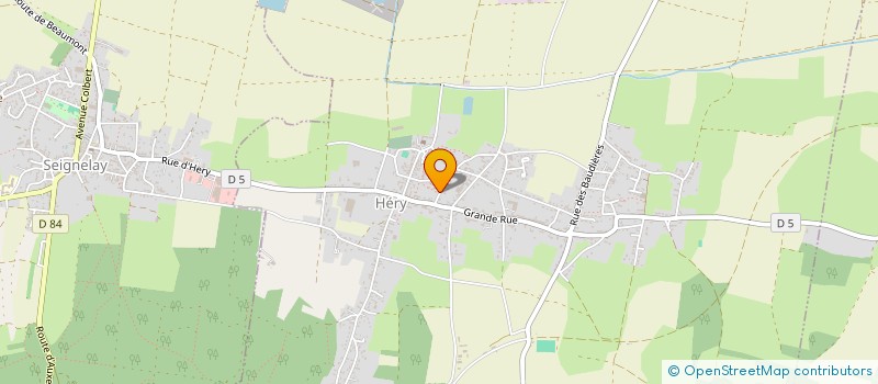 localisation de l'entreprise SCI VALHERY FLEURIE  HERY