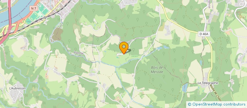 localisation de l'entreprise SCI VALHOR  REVENTIN-VAUGRIS