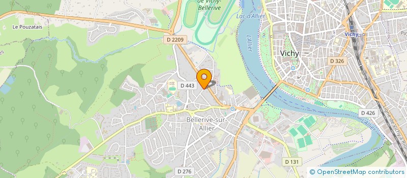 localisation de l'entreprise SCI VALI  BELLERIVE-SUR-ALLIER