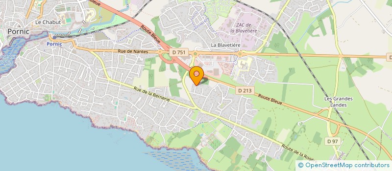 localisation de l'entreprise SCI VALI  PORNIC