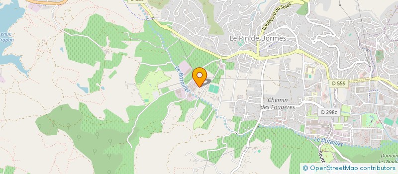 localisation de l'entreprise SCI VALIA à BORMES-LES-MIMOSAS