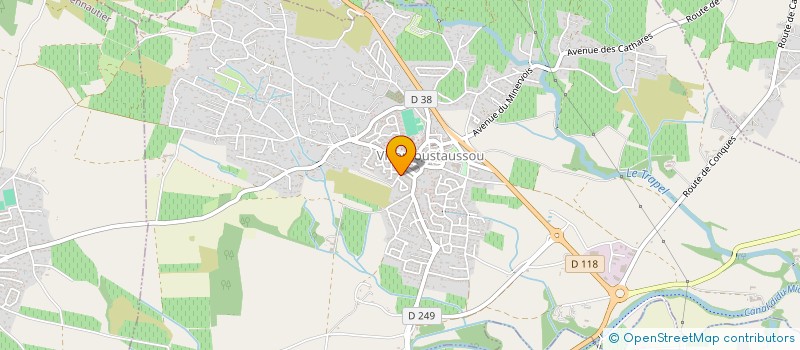 localisation de l'entreprise SCI VALIENTE - BAAL à VILLEMOUSTAUSSOU