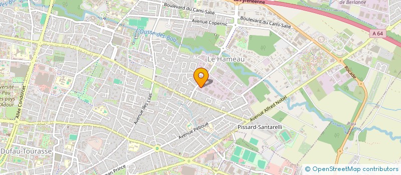 localisation de l'entreprise SCI VALIER à PAU