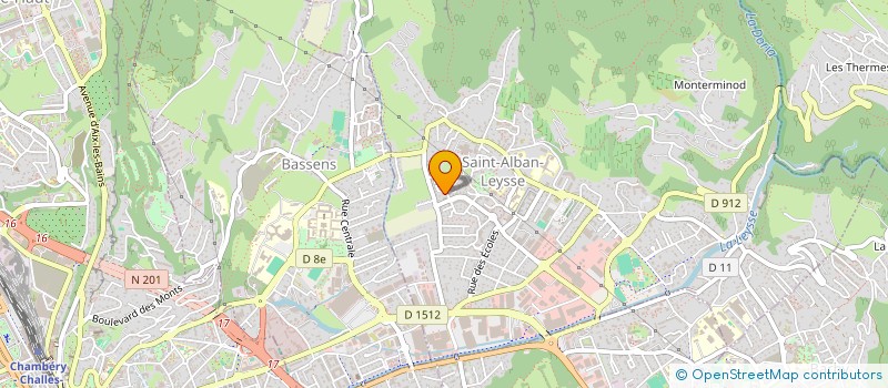 localisation de l'entreprise SCI VALIER  SAINT-ALBAN-LEYSSE