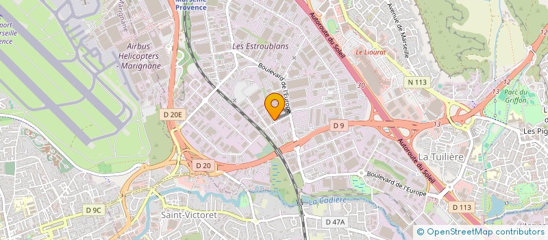 localisation de l'entreprise SCI VALIGNETTE à VITROLLES