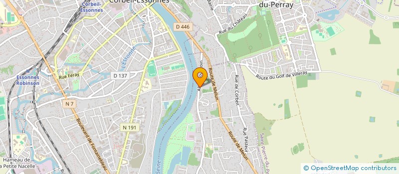 localisation de l'entreprise SCI VALIM à SAINTRY-SUR-SEINE