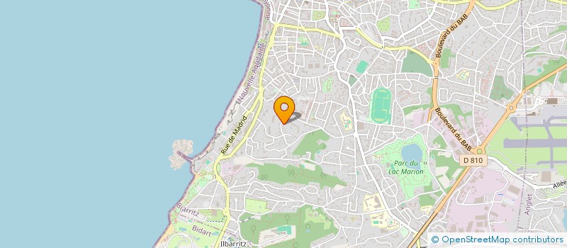 localisation de l'entreprise SCI VALIMMO à BIARRITZ