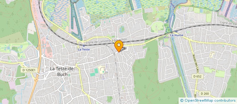 localisation de l'entreprise SCI VALIMMO à LA TESTE-DE-BUCH