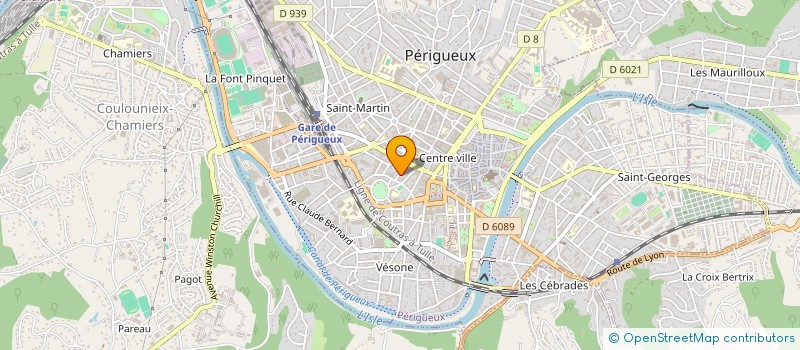 localisation de l'entreprise SCI VALIMO à PERIGUEUX