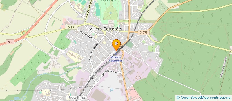 localisation de l'entreprise SCI VALIMO à VILLERS-COTTERETS