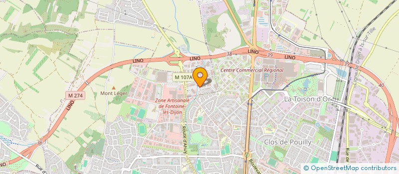 localisation de l'entreprise SCI VALINE  AHUY