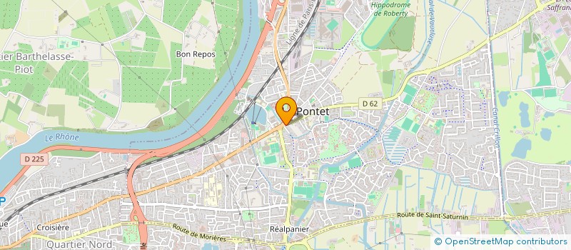 localisation de l'entreprise SCI VALJEJU  LE PONTET