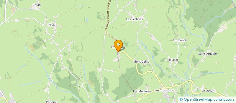 localisation de l'entreprise SCI VALKARODEN  LIGNY-EN-BRIONNAIS