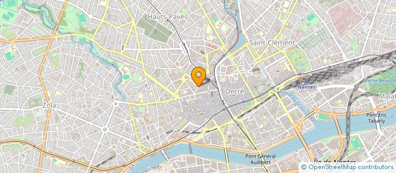 localisation de l'entreprise SCI VALKYRIA à NANTES