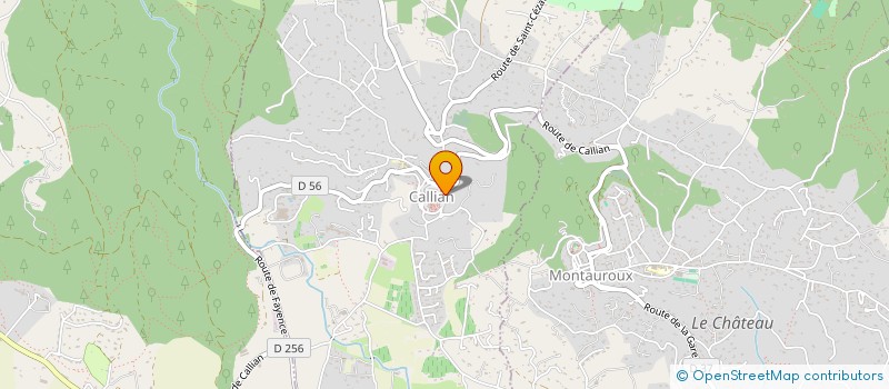 localisation de l'entreprise SCI VALLAT IMMOBILIER  CALLIAN