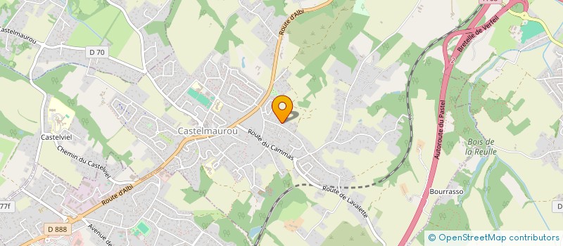 localisation de l'entreprise SCI VALLAURIS  CASTELMAUROU