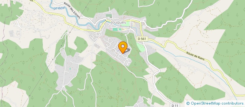 localisation de l'entreprise SCI VALLE  JOUQUES