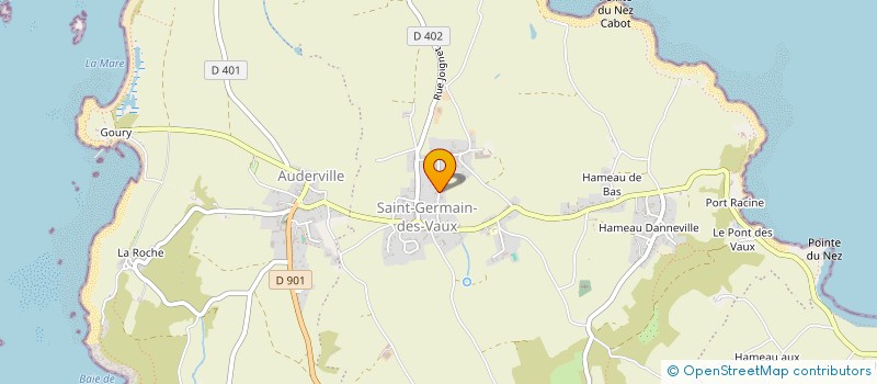 localisation de l'entreprise SCI VALLE DE CANGALLO  LA HAGUE