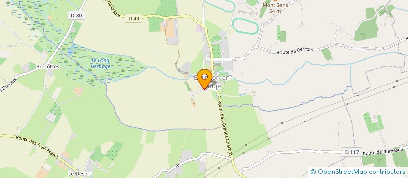 localisation de l'entreprise SCI VALLEE D'AUGE  HOTOT-EN-AUGE