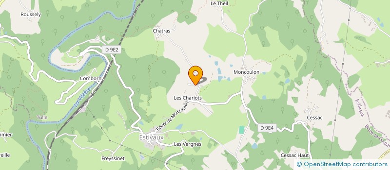 localisation de l'entreprise SCI VALLEE D'ETE  ESTIVAUX