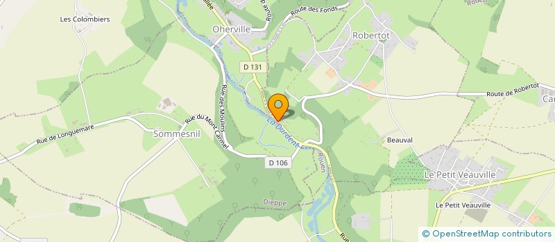 localisation de l'entreprise SCI VALLEE DE GRUCHET  OHERVILLE