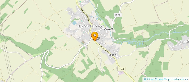 localisation de l'entreprise SCI VALLEE DE L'OISE  ULLY-SAINT-GEORGES