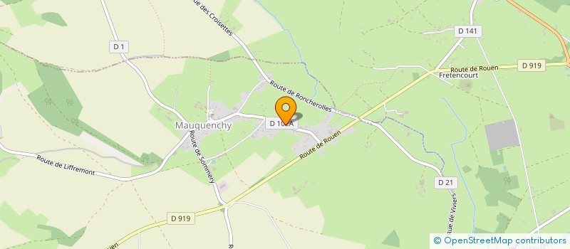 localisation de l'entreprise SCI VALLEE DE LA BRESLE  MAUQUENCHY