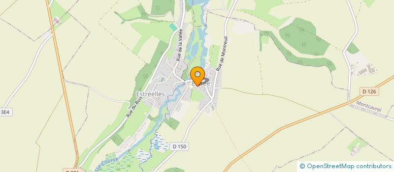 localisation de l'entreprise SCI VALLEE DE LA COURSE  ESTREE