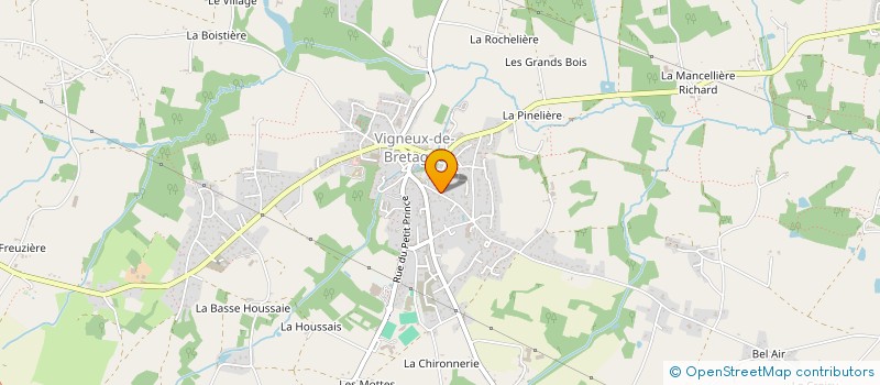 localisation de l'entreprise SCI VALLEE DE LA GARENNE à VIGNEUX-DE-BRETAGNE