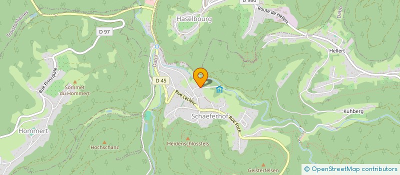 localisation de l'entreprise SCI VALLEE DE LA HASEL  DANNE-ET-QUATRE-VENTS