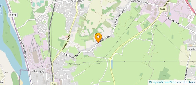 localisation de l'entreprise SCI VALLEE DE PARZY à GARCHIZY