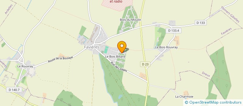 localisation de l'entreprise SCI VALLEE DES SAULES à TREMBLAY-LES-VILLAGES