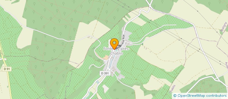 localisation de l'entreprise SCI VALLEE PROFONDE  CHEMILLY-SUR-SEREIN